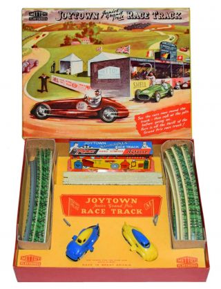 Nos Boxed Mettoy Joytown Junior Grand Prix Race Track -