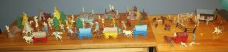 Marx Wagon Train Series 5000 Nearly Complete Vintage 1959 Era