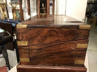 Chinese Export Huanghuali Wood Writing Box
