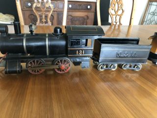 Vintage Antique Train Set Tin Cars