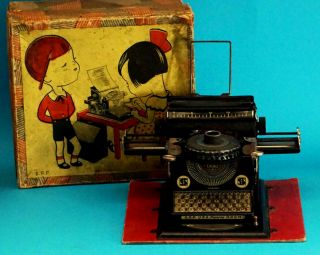 Type Writer Vintage 1920s Junior With Box