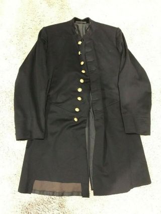 Civil War Junior Officer Frock Coat - D.  Evans