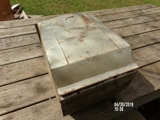Antique Hoosier Cabinet Flour Bin.  ??