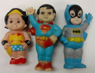 Dc Junior Squeaker Toys 1978