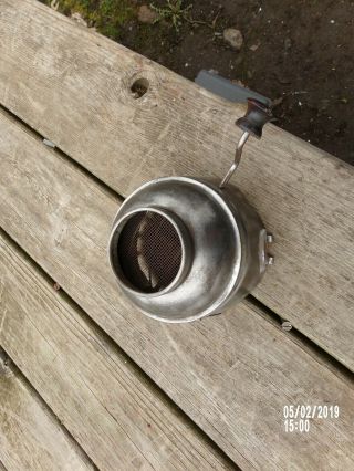 Antique Hoosier Cabinet Tin / Metal Flour Sifter Kitchenware Tools