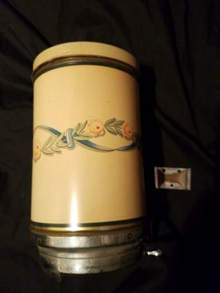 Vintage Tin Flour Bin For Hoosier Style Kitchen Cabinet Cupboard Or Wall Fancy
