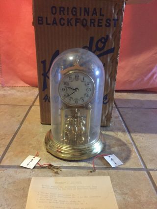 Black Forest Kundo Junior 400 Day Clock Never