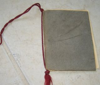 1908 University Of Rochester Dance Card Annual Junior Promenade