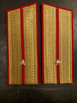 Soviet Russian Shoulder Boards - Motor Rifles Infantry - Junior Lieutenant