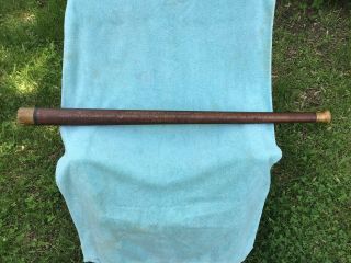 19th C.  Maryland 1869 Trophy Signed Baseball Bat Polychrome Decorated Antique
