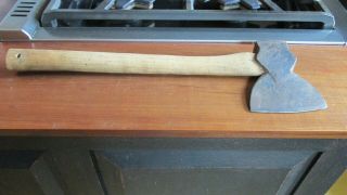 Vintage Black Raven Hewing Hatchet Kelly Axe Mfg.  Co.  Charleston,  Wv
