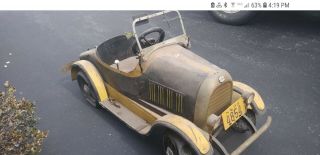 Pedal Car Vintage 1926 Gendron Packard Kissel
