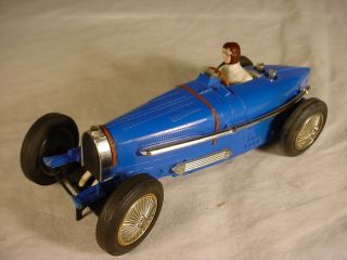 Rare 1964 Scalextric Bugatti Type 59 C70 Blue 
