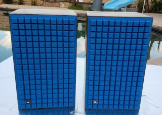 Vintage Jbl L100 Century Speakers Pair W/ Foam Grills