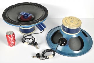 Rare Vtg Knight Kn815a 16 Ohms Loudspeakers Speakers Made England