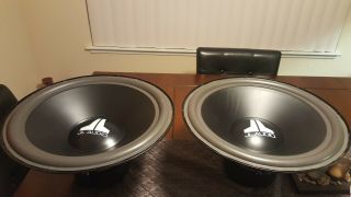 Jl Audio 18w3v1 Pair Rare 18 Inch Subs Usa Made