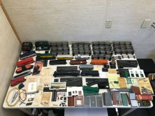 Vintage American Flyer Train Set W/ Tracks,  Transformer,  Cars,  Accessories