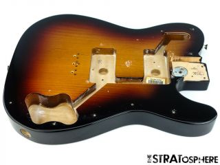 Vintage 72 Ri Fender Telecaster Deluxe Tele Body 1972 Reissue Parts 3ts Sunburst