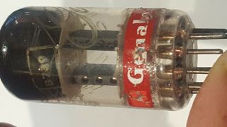 Rare Vintage Gold Lion Genalex B739 12at7 Tube