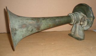 Vintage Nautical Kahlenberg Marine Ship Air Horn Model S - 2