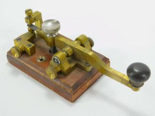 Telefon A/b Lm Ericsson Stockholm Ta610 Vintage Telegraph Straight Key