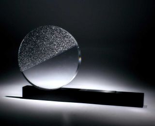 Rare Steuben Day & Night Sculpture 1134 -