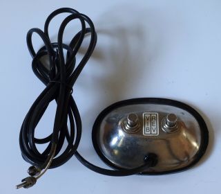 Fender Amplifier Footswitch Vintage For Vibrolux Deluxe Reverb Amp