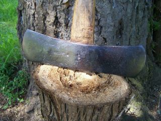 Rare Vintage G.  White Axe Co.  Honesdale Pa Double Bit Puget Sound Falling Axe