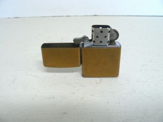Vintage Zippo Copper E 03 Bradford Pa Pocket Cigarette Lighter