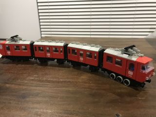 Lego Vintage Classic 12 Volt Train 7725 Electric Passenger Train