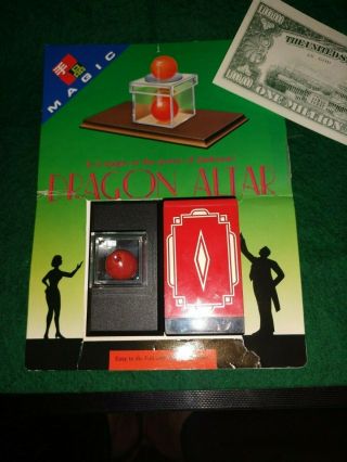 Vintage Collectible Tenyo T149 Tenyo Dragon Altar Close Up Magic Trick Oop Rare