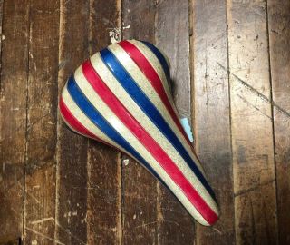 Vintage Usa Bicycle Red White Blue Striped