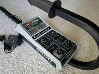 Teknetics 8500 Coin Computer Metal Detector Vintage