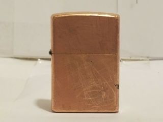 2003 Vintage Copper Zippo,  Sweet