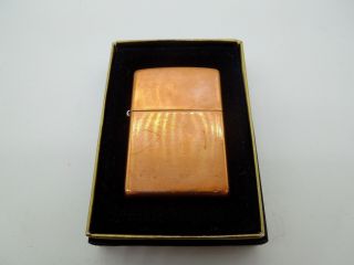 Vintage Rare 2003 Copper Zippo Lighter 1 Of 4 Listed L@@k