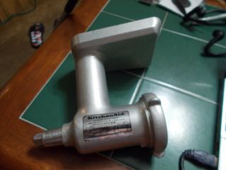 Vintage Kitchen Aid Fg Metal Food Chopper Meat Grinder Attachment
